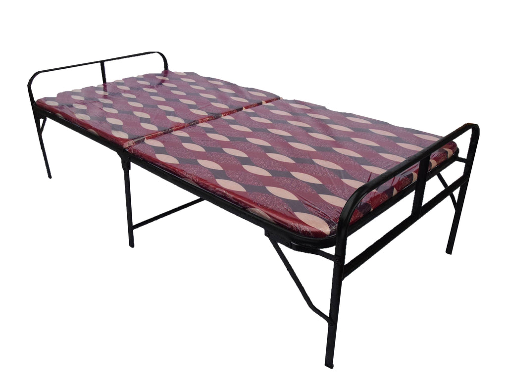 steel folding bed with mattress philippines