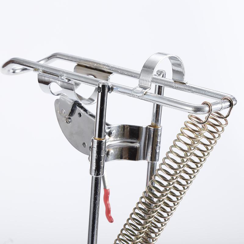 Fishing Rod Holder With Automatic Tip-Up Hook Setter 