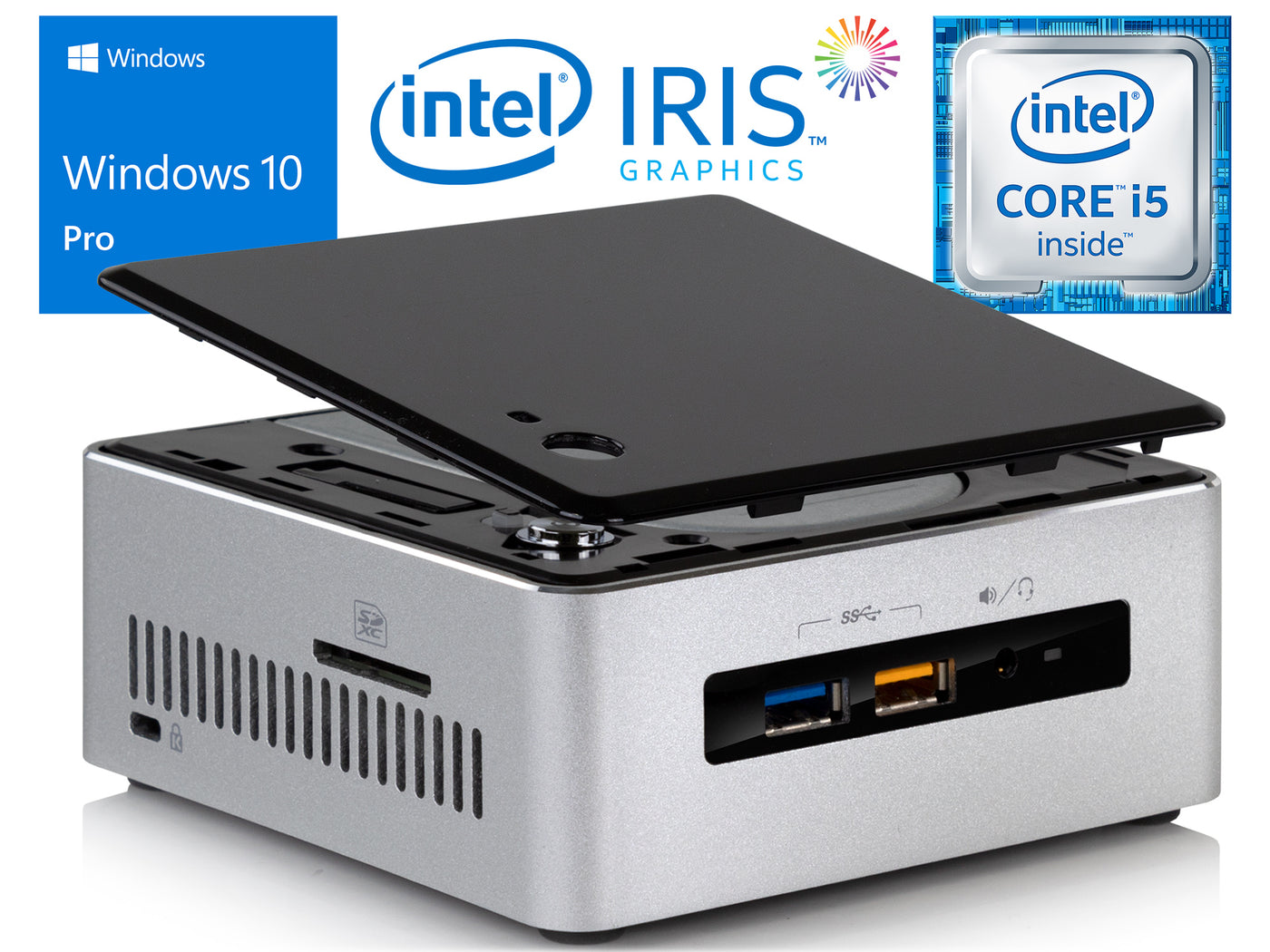 フローラル Intel NUC Core i5搭載 小型PCベアボーン 2.5インチ M.2