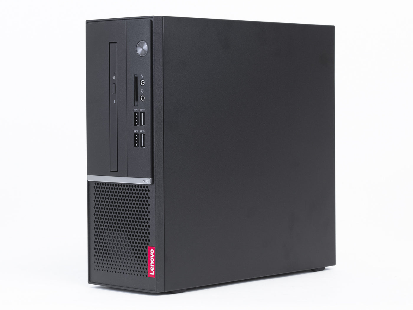 Lenovo V530s Desktop, Intel Core i3-9100 Upto 4.2GHz, 16GB RAM, 256GB SSD,  DVDRW, HDMI, DIsplarPort, VGA, Card Reader, Wi-Fi, Bluetooth, Windows 10