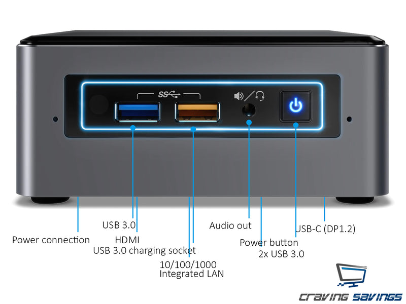 待望-Intel Nuc 7i5BNH 単体• Windows10 64bit HDMI Core i5 7260u