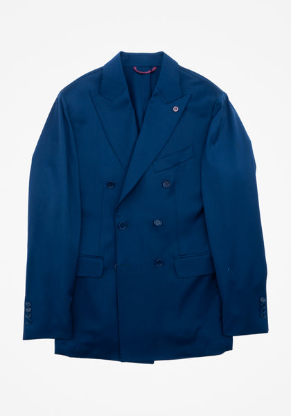 Navy Double Breasted Sport Coat – Frank Stella Clothiers