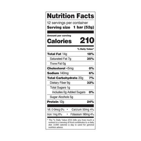 Quest Nutrition Gooey Caramel Candy Protein Bar Nutrition Facts