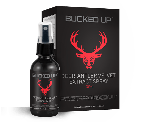 Bucked Up - Deer Antler Velvet Extract IGF1 Spray Men