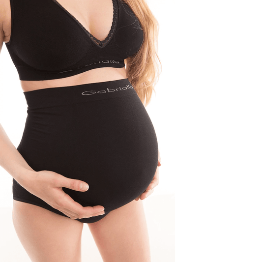 Gabrialla Elastic Maternity Belt, Black, M