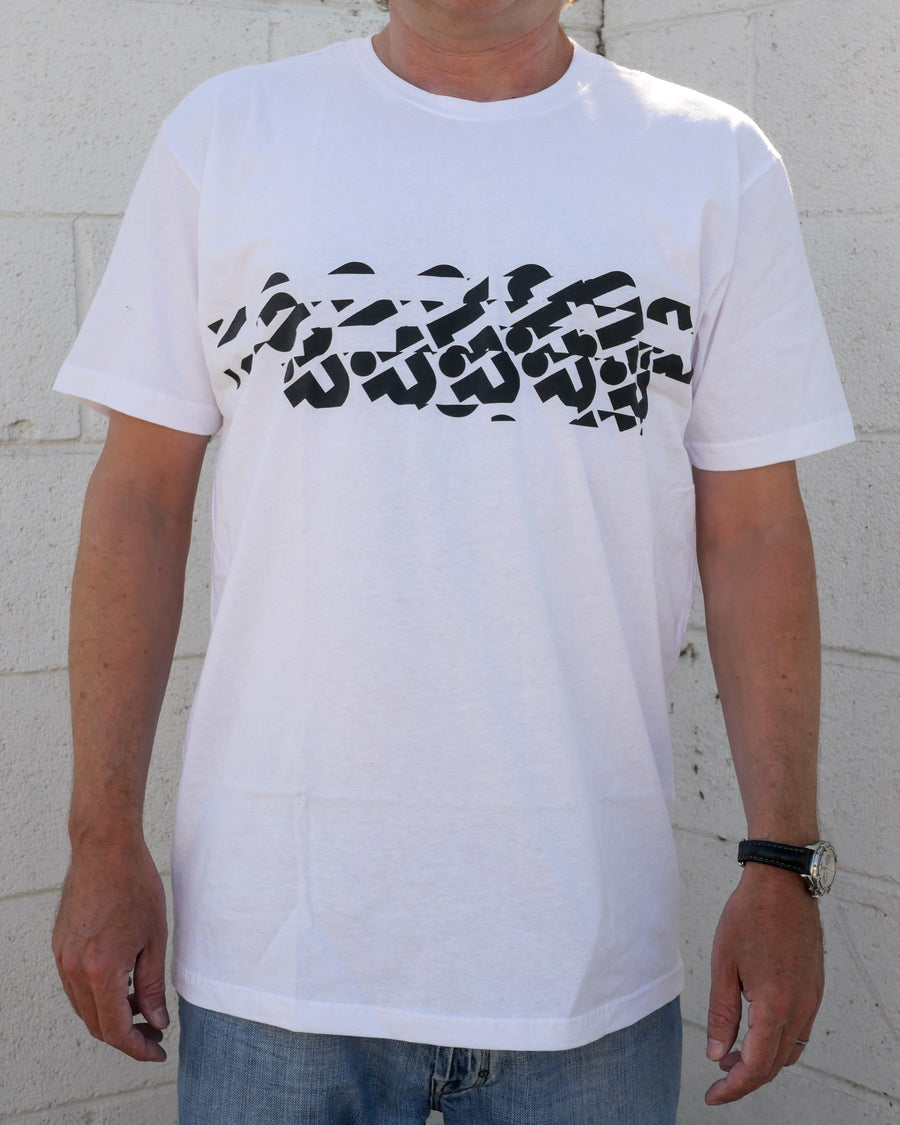 Glitch Logo t-shirt - Black or White Colorways