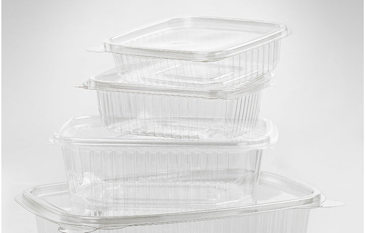 stacked plastic containers