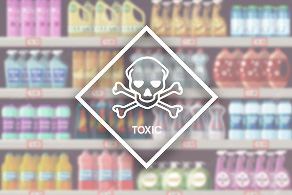 Toxic cleaning products