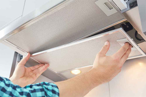 How to clean kitchen hood