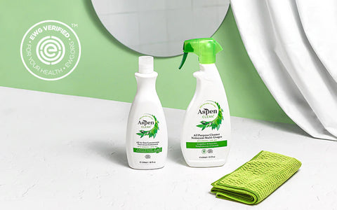 Methylisothiazolinone-free cleaning products AspenClean