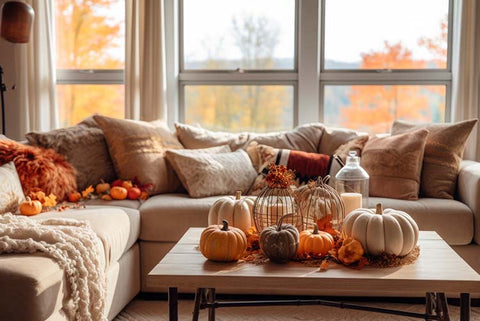 Living room Fall cleaning checklist