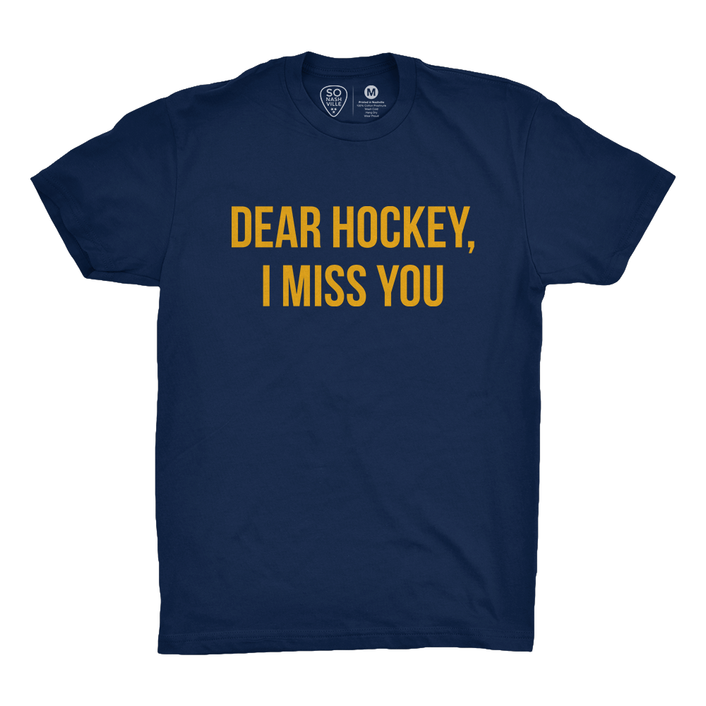 Dear Hockey, I Miss You – So Nashville