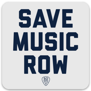 Save Music Row Sticker