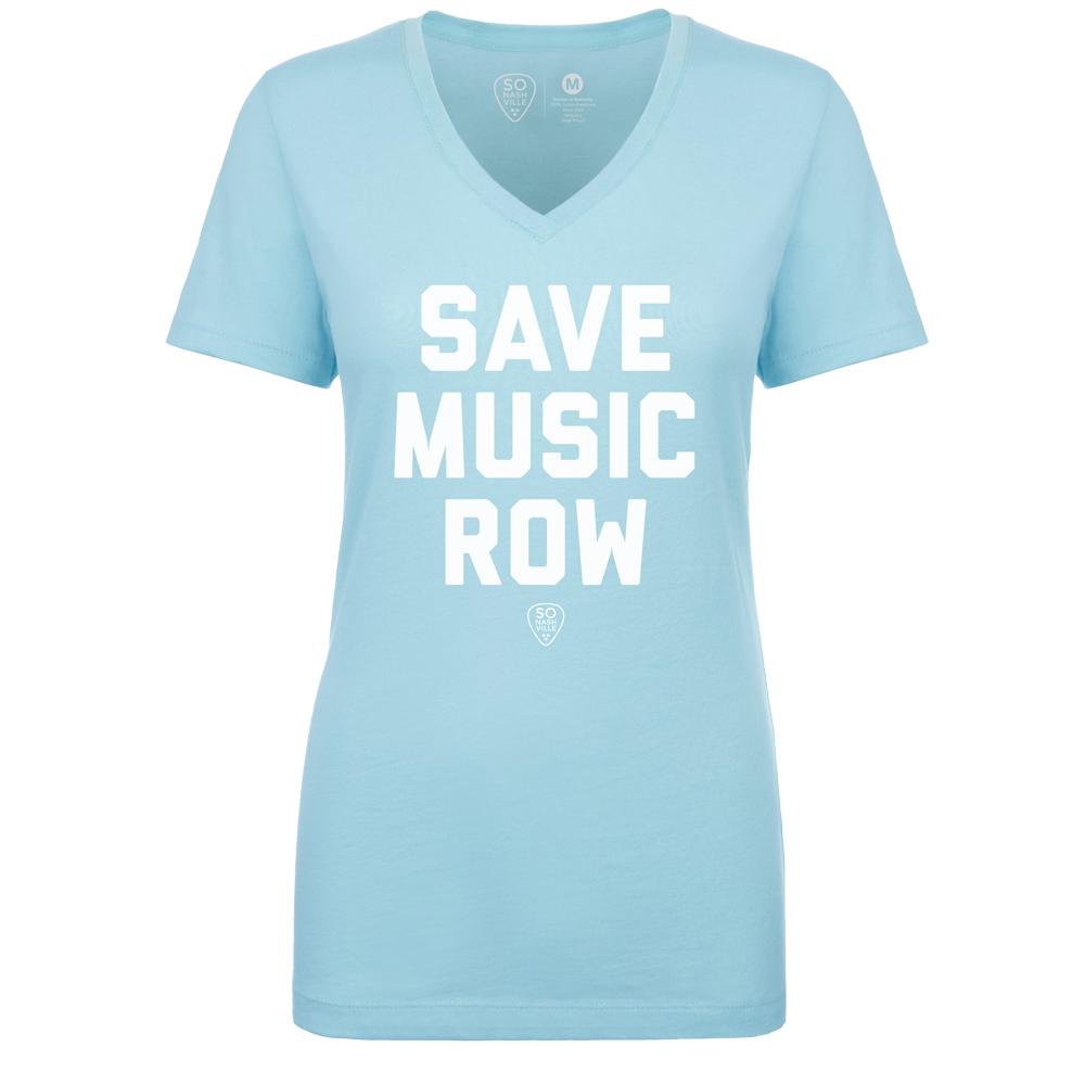 Save Music Row - Women's V-Neck