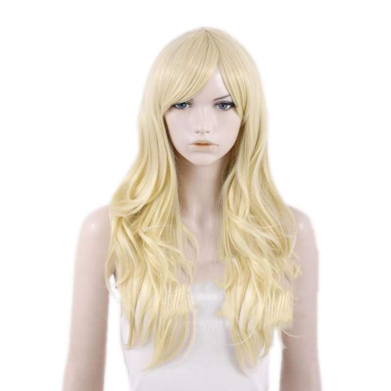 X Men Emma Frost Wig Long Curly Hair Emma Frost Cosplay Accessories