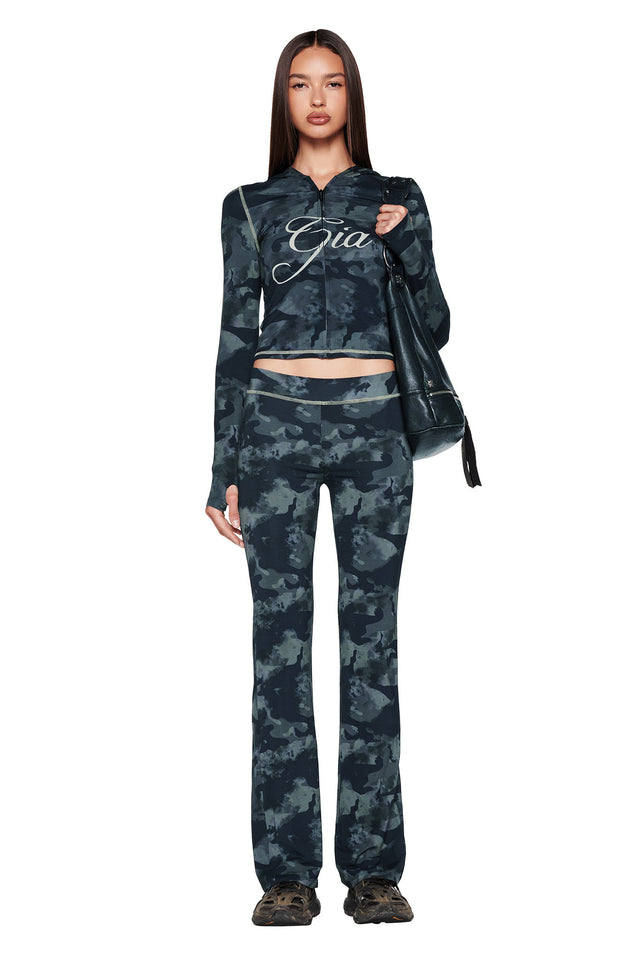 BLARE TRACKPANT - GREEN : CAMO