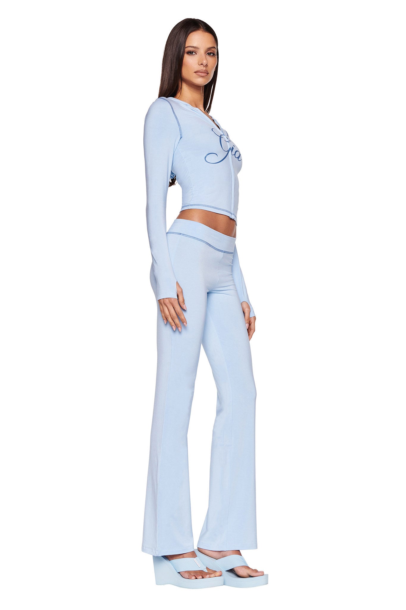 BLARE TRACKPANT - BLUE : BABY BLUE