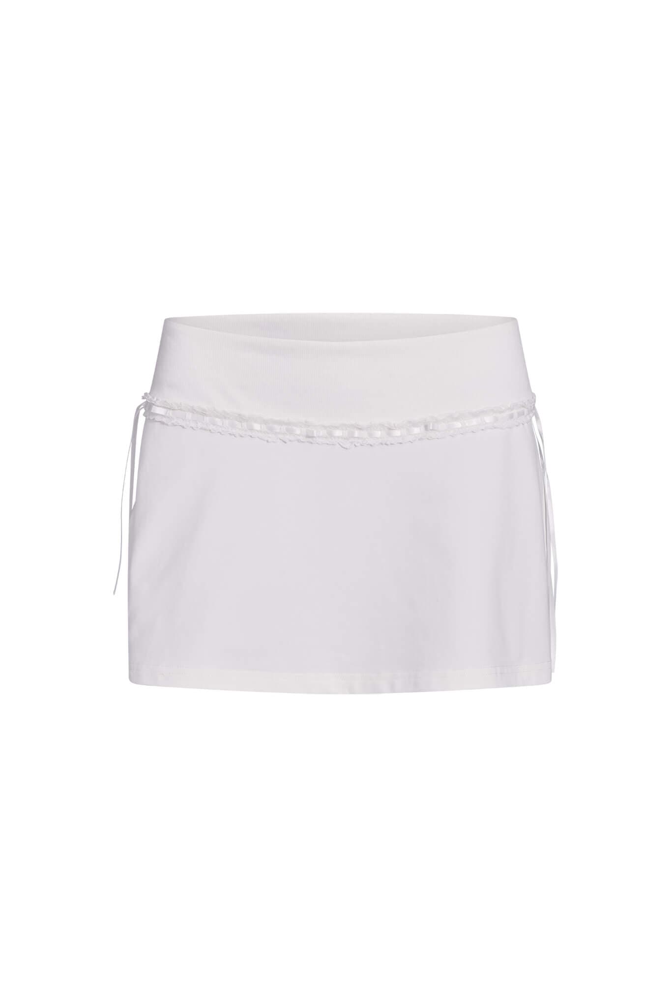 NALA SKIRT - WHITE