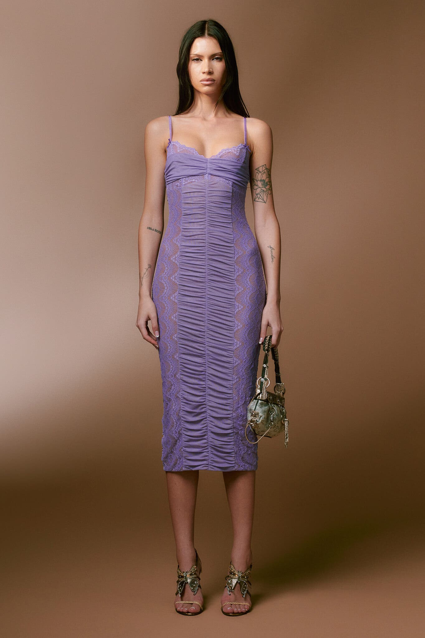 LYRA DRESS - PURPLE