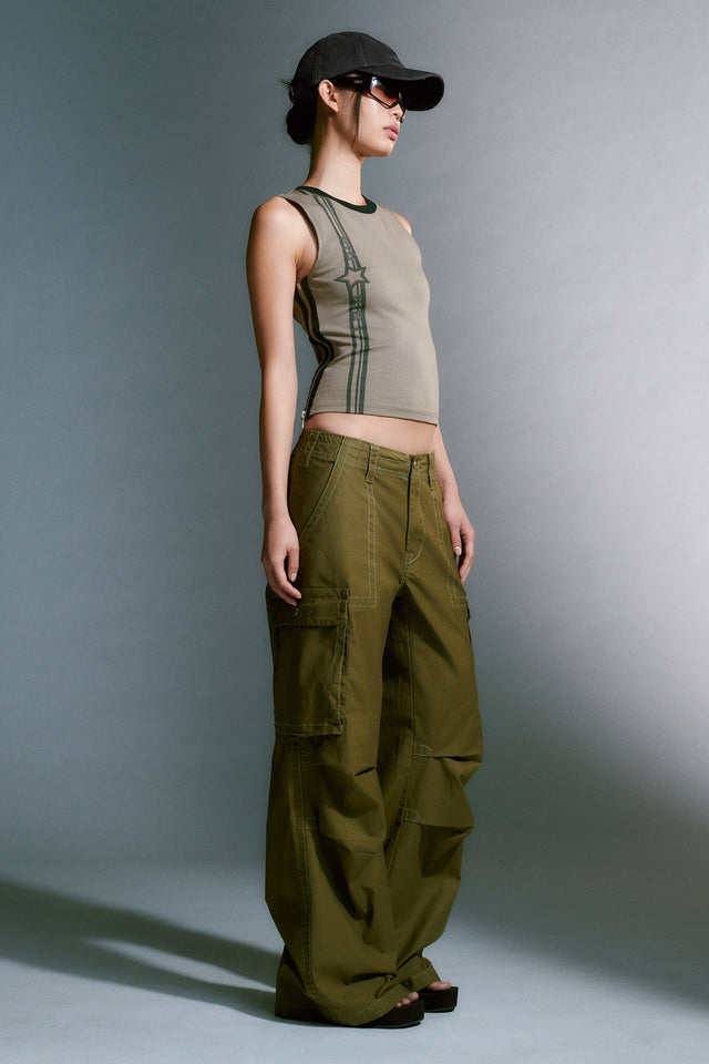 JAXXON PANT - GREEN : MOSS GREEN