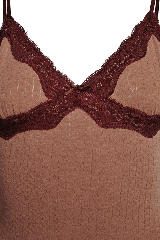 TAMMI TOP - BROWN