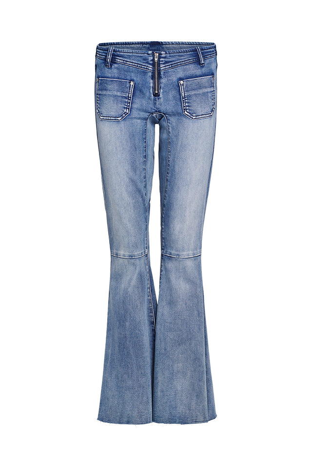 LILU JEANS - BLUE : DENIM BLUE