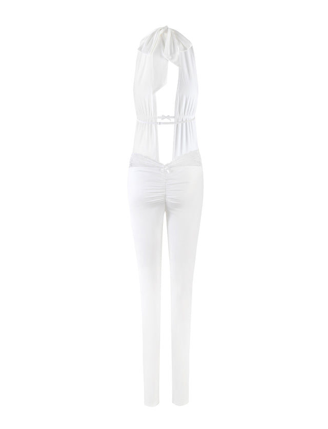 ASTORA JUMPSUIT - WHITE