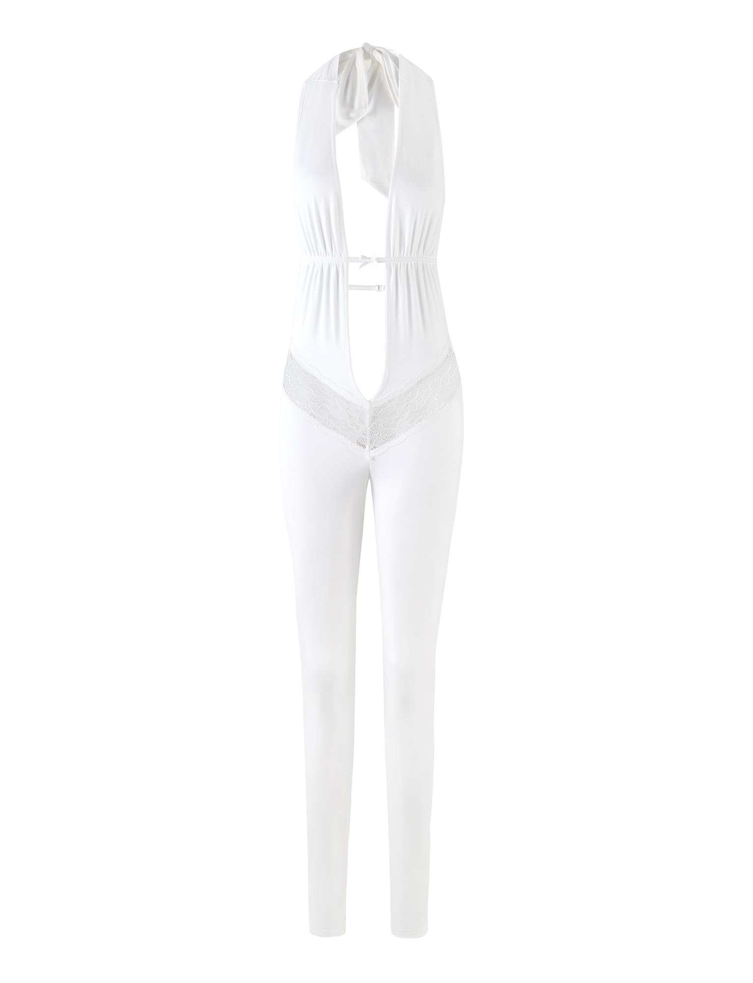 ASTORA JUMPSUIT - WHITE