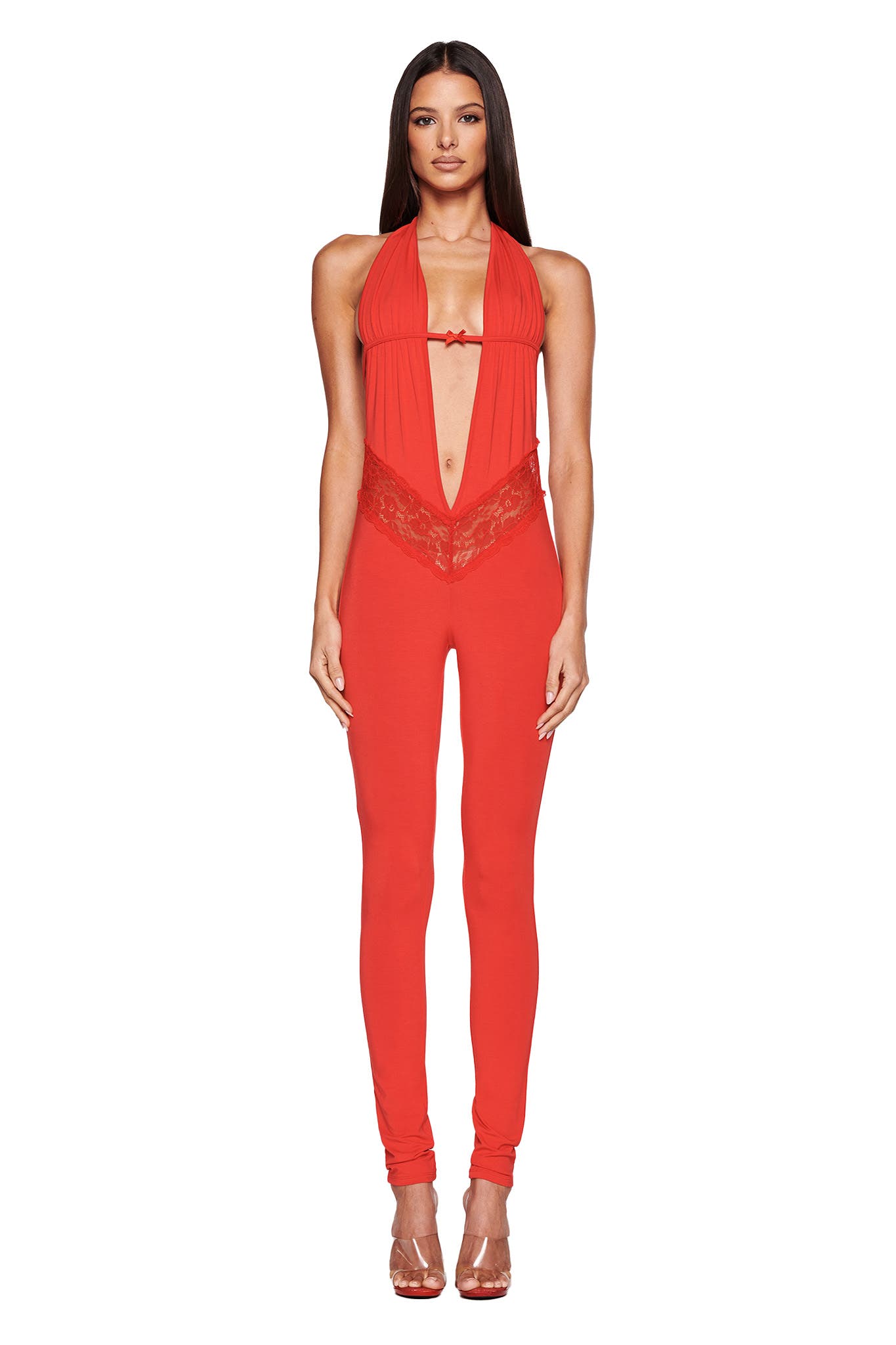 ASTORA JUMPSUIT - RED