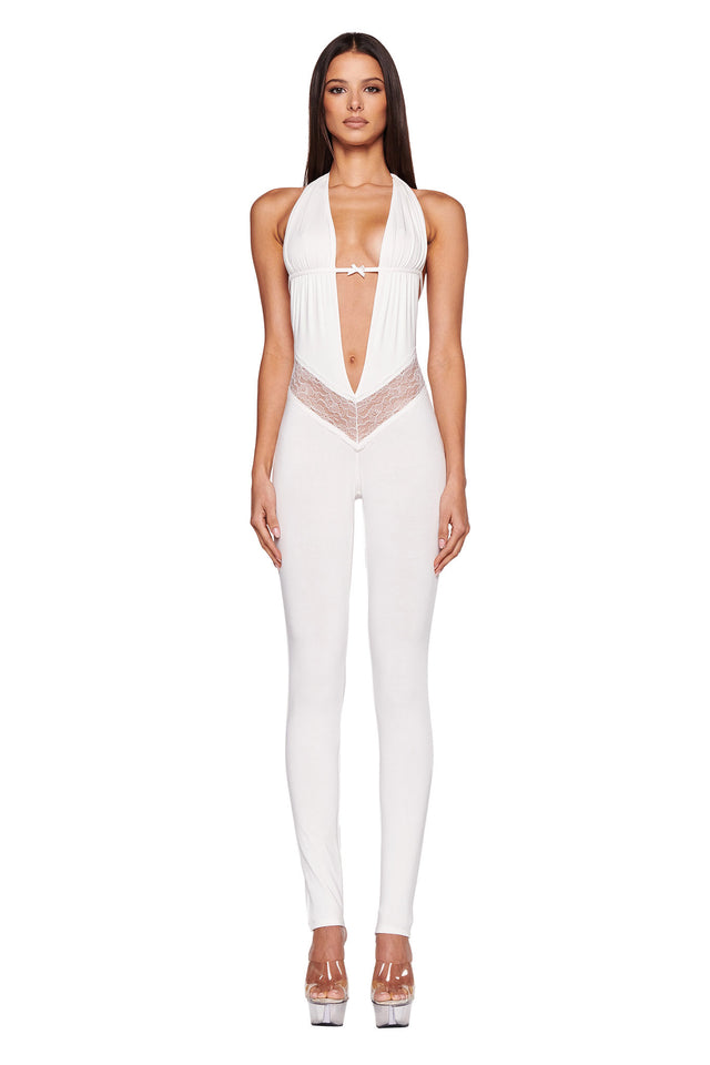 ASTORA JUMPSUIT - WHITE