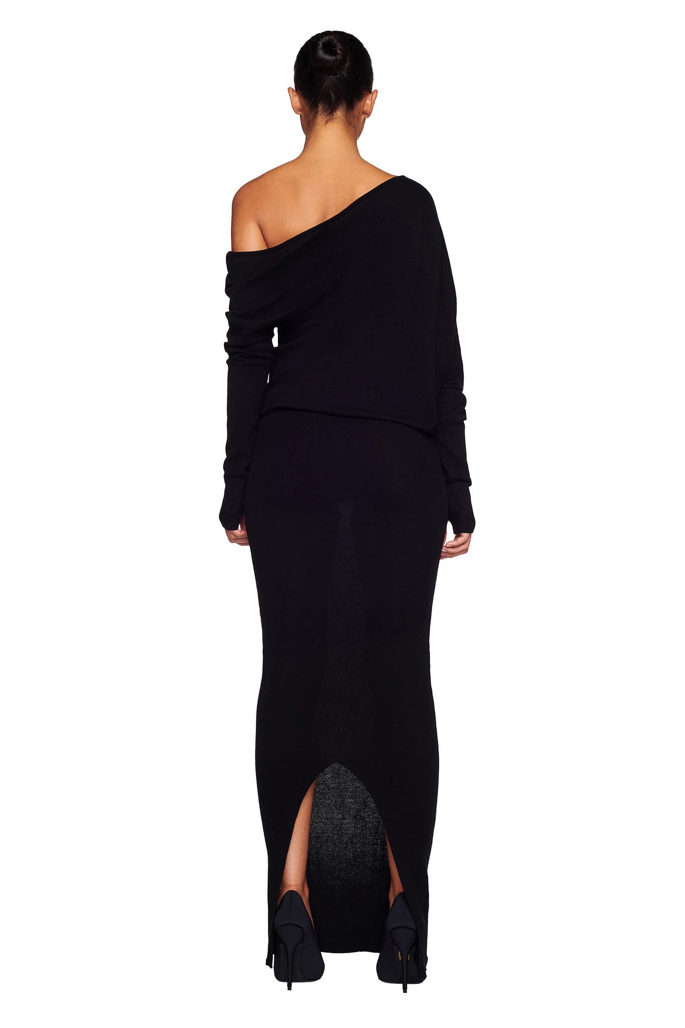 GISELLE MAXI DRESS - BLACK