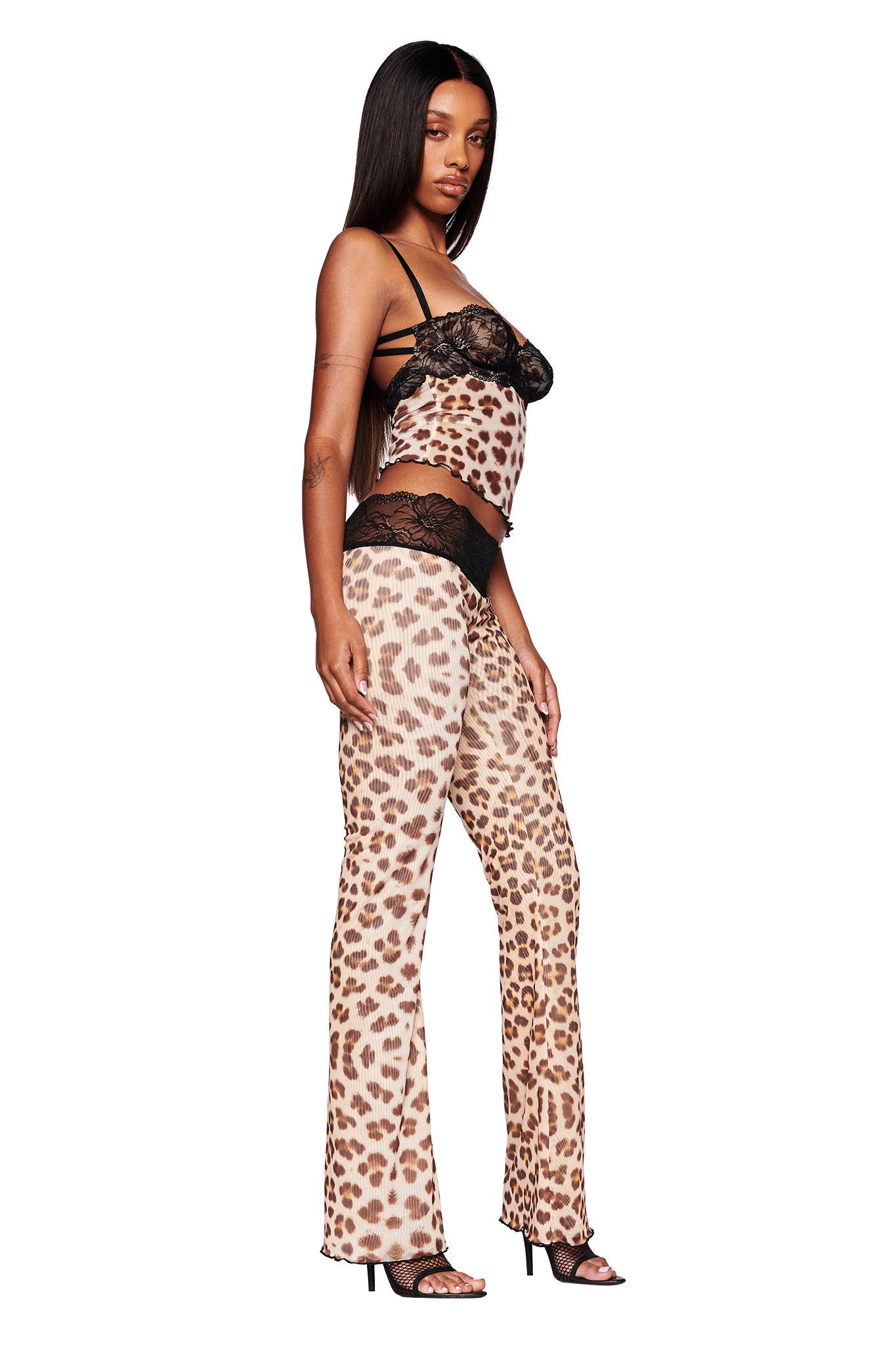 SILO PANT - NEUTRAL : LEOPARD