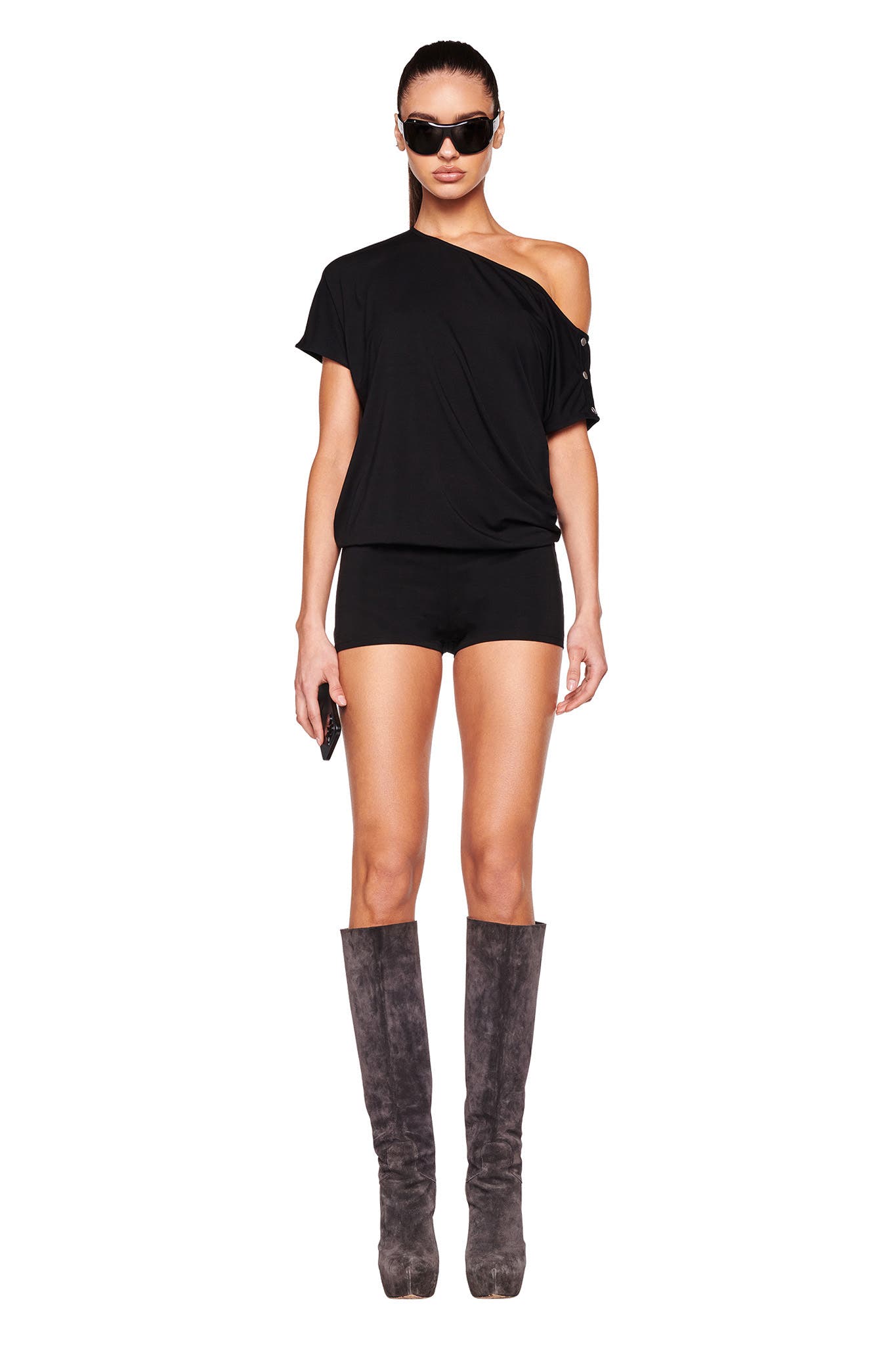 EZIA ROMPER - BLACK