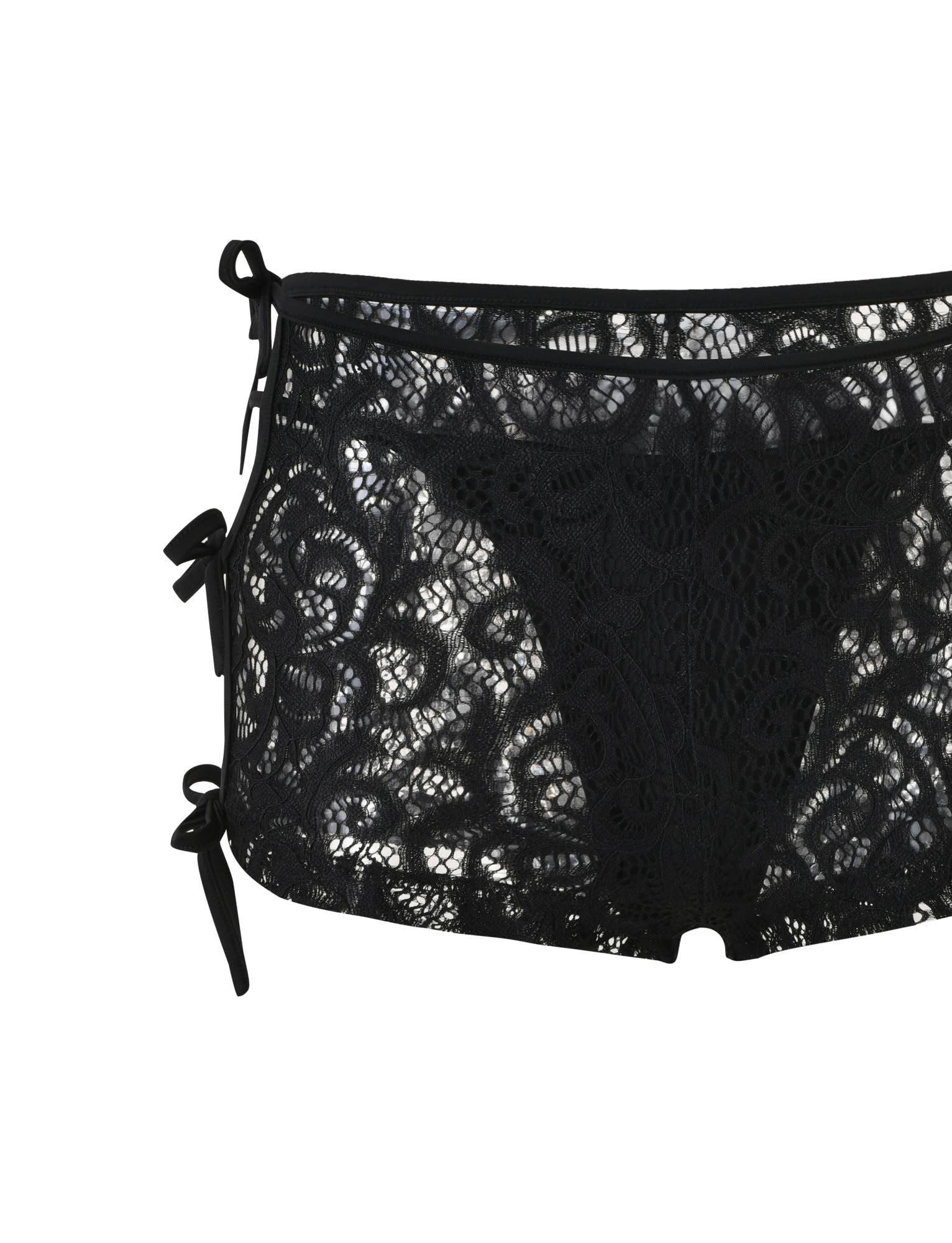 LYSANDRA SHORT - BLACK : LACE