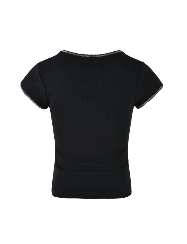 ORIANA TOP - BLACK