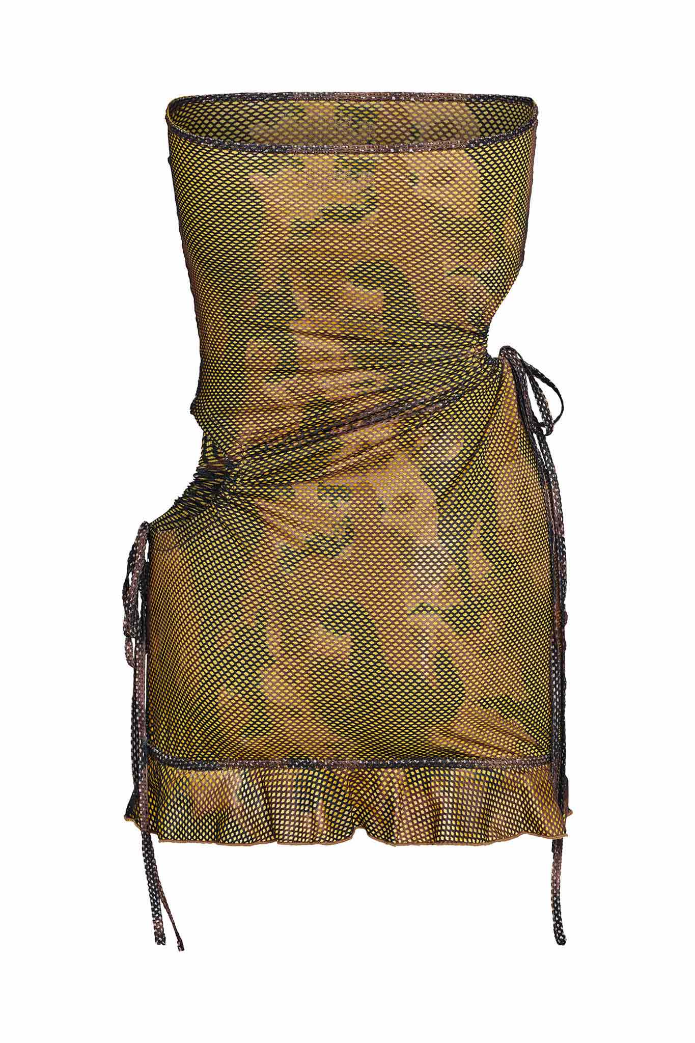 FREYR DRESS - GREEN : CAMO