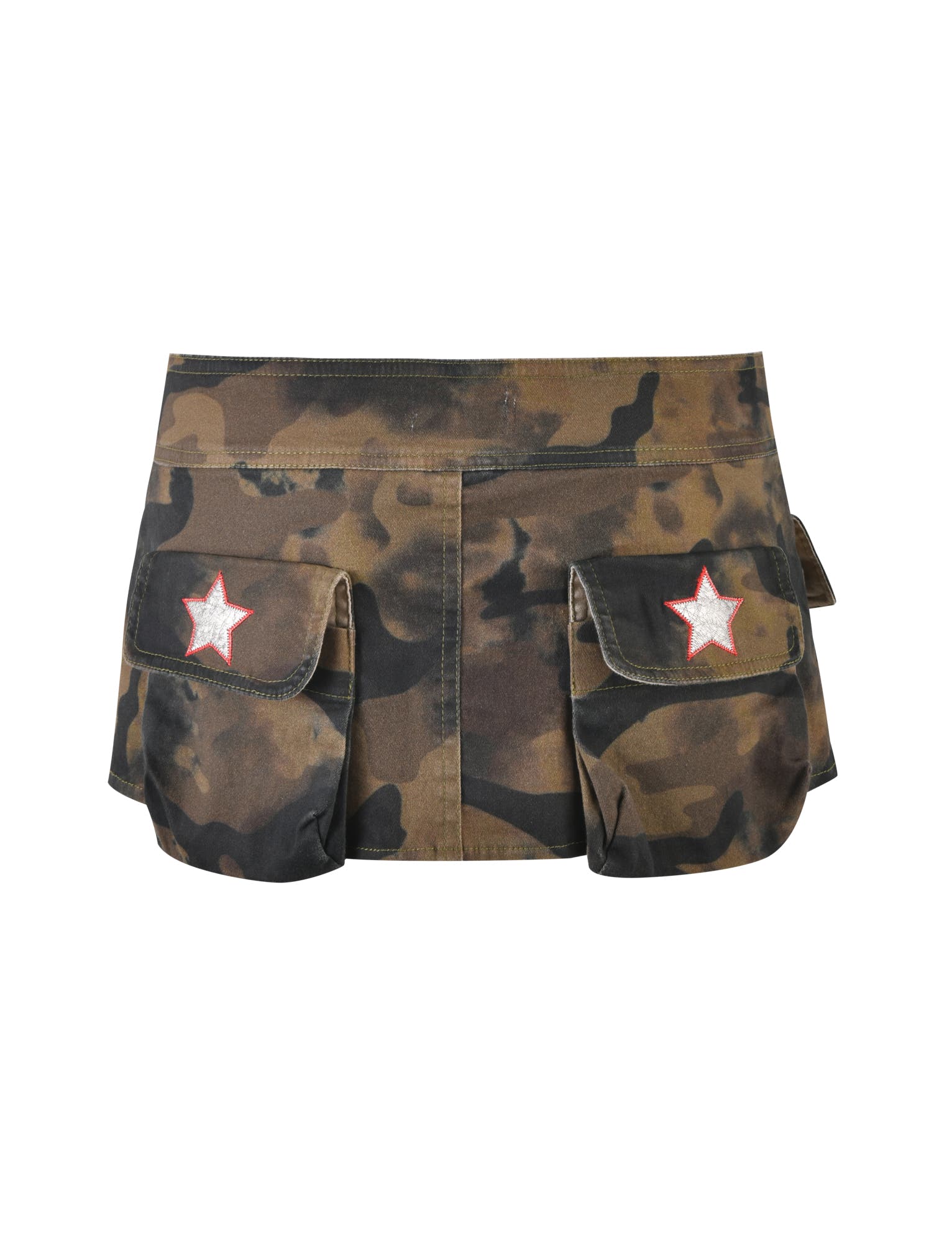 KIMANI SKORT - GREEN : CAMO