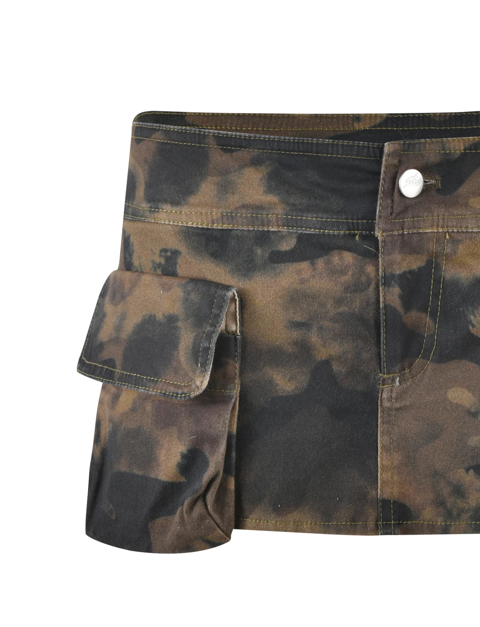 KIMANI SKORT - GREEN : CAMO