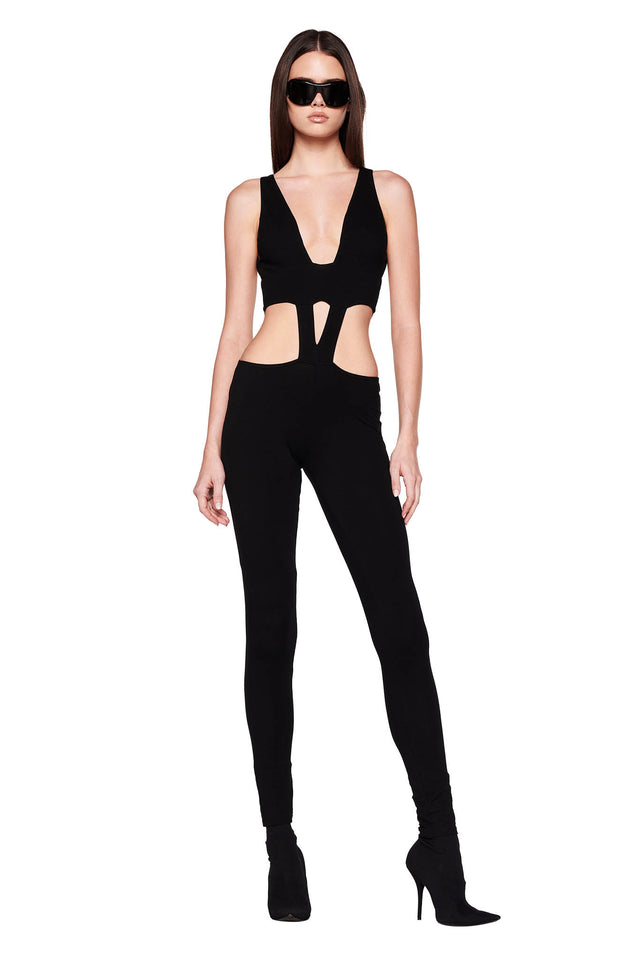 VAIDALA JUMPSUIT - BLACK