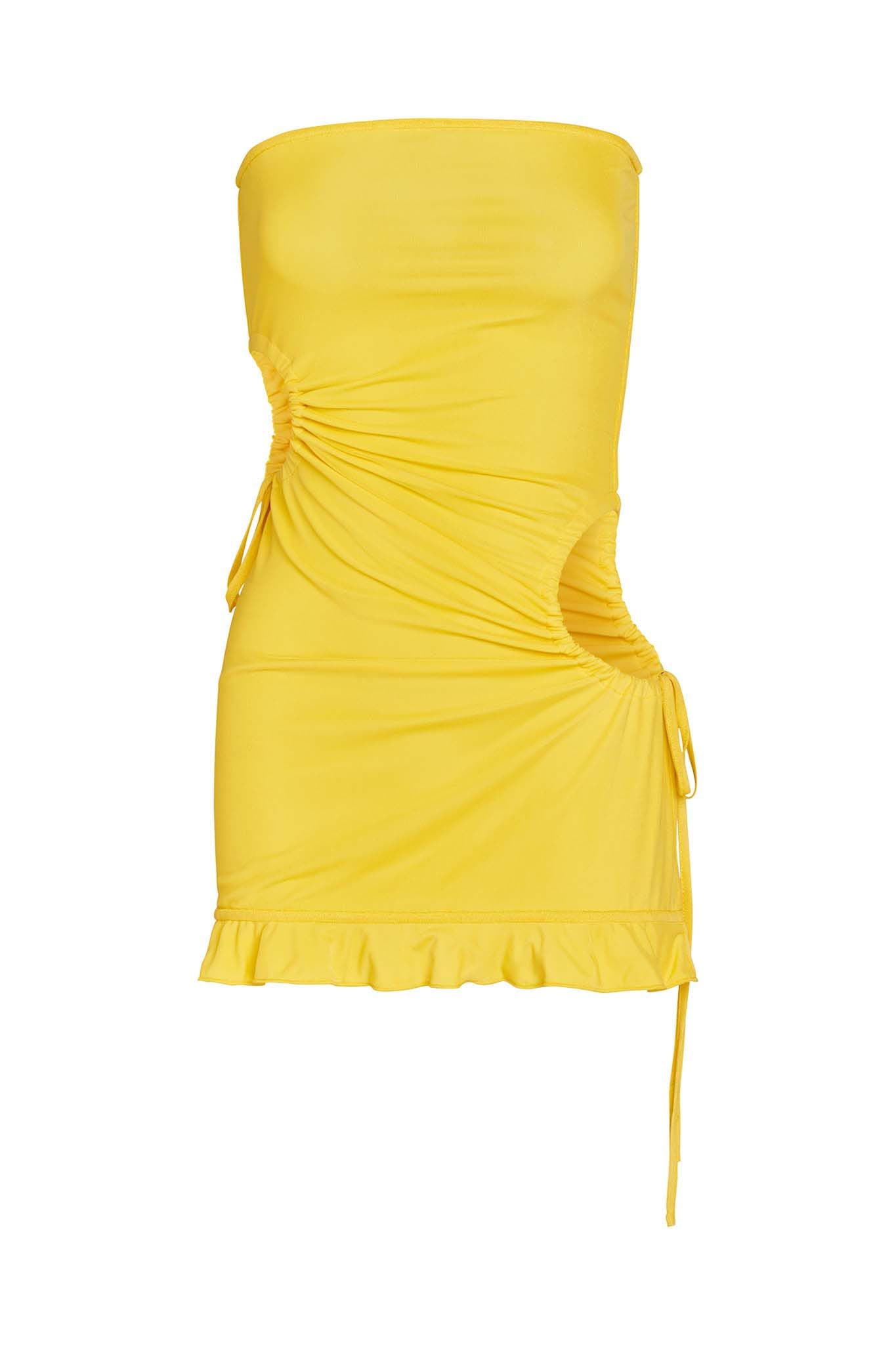 FREYR DRESS - YELLOW