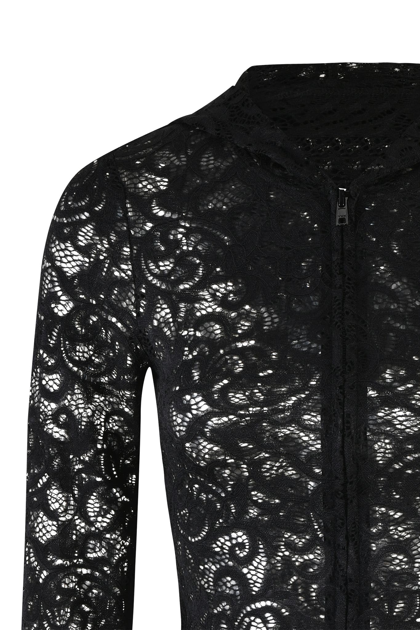 BLARE HOODIE - BLACK : LACE