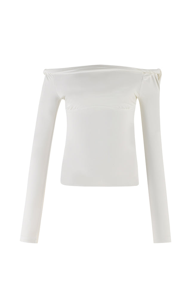 LORELAI TOP - WHITE