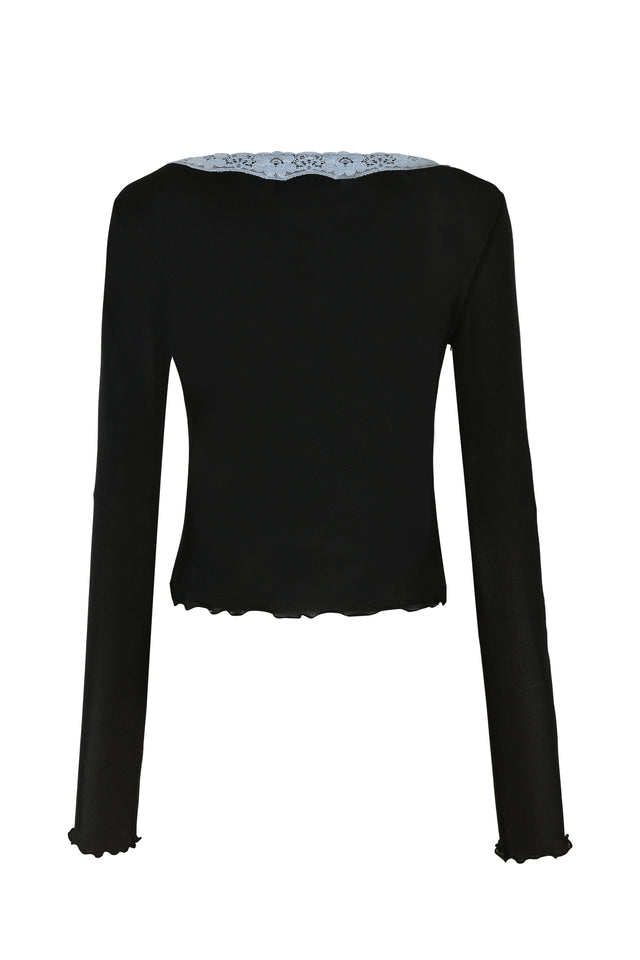 TASHI TOP - BLACK