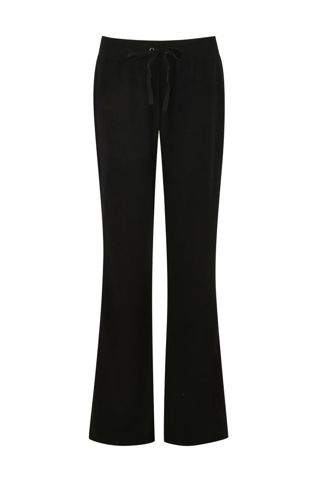 KAMERON TERRY PANT - BLACK