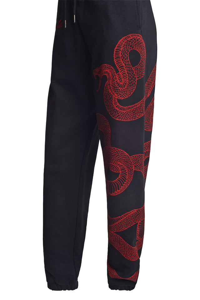 ASTREA PANT - BLACK/RED SNAKE