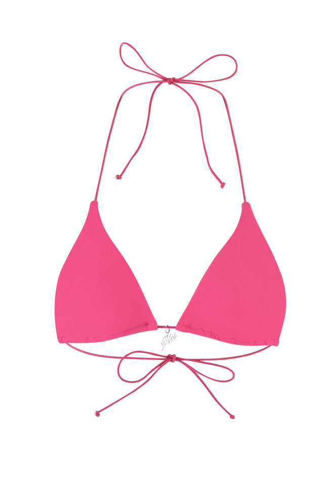 BAMBI BIKINI TOP - HOT PINK