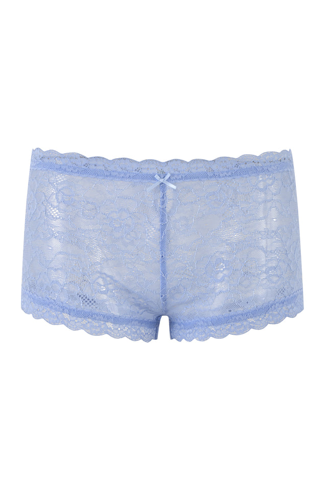 SERINA SHORT - BLUE : LACE