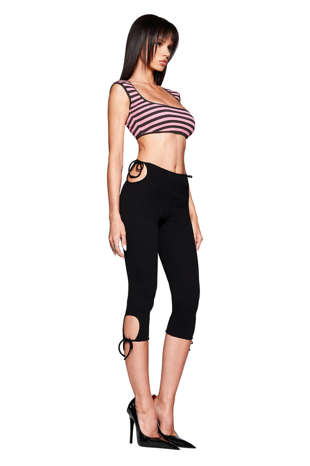 RICA TOP - PINK/GREY