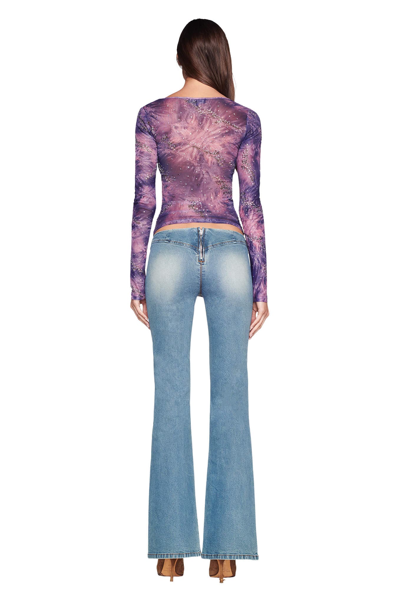 AMARA TOP - PURPLE : PURPLE GLOAM