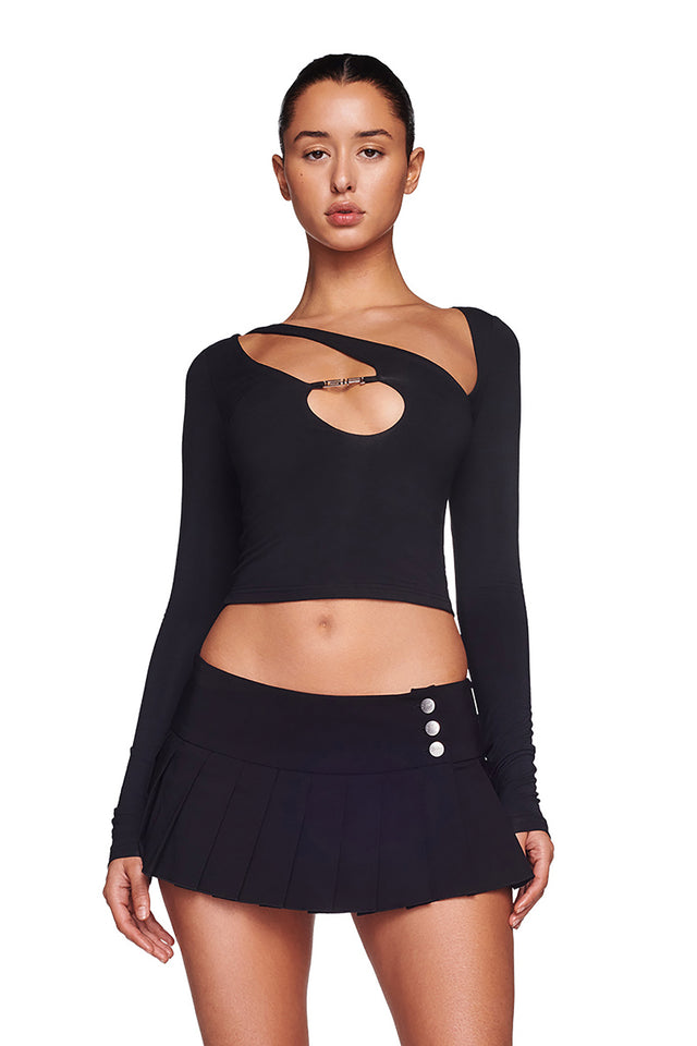 REMINI SKORT - BLACK